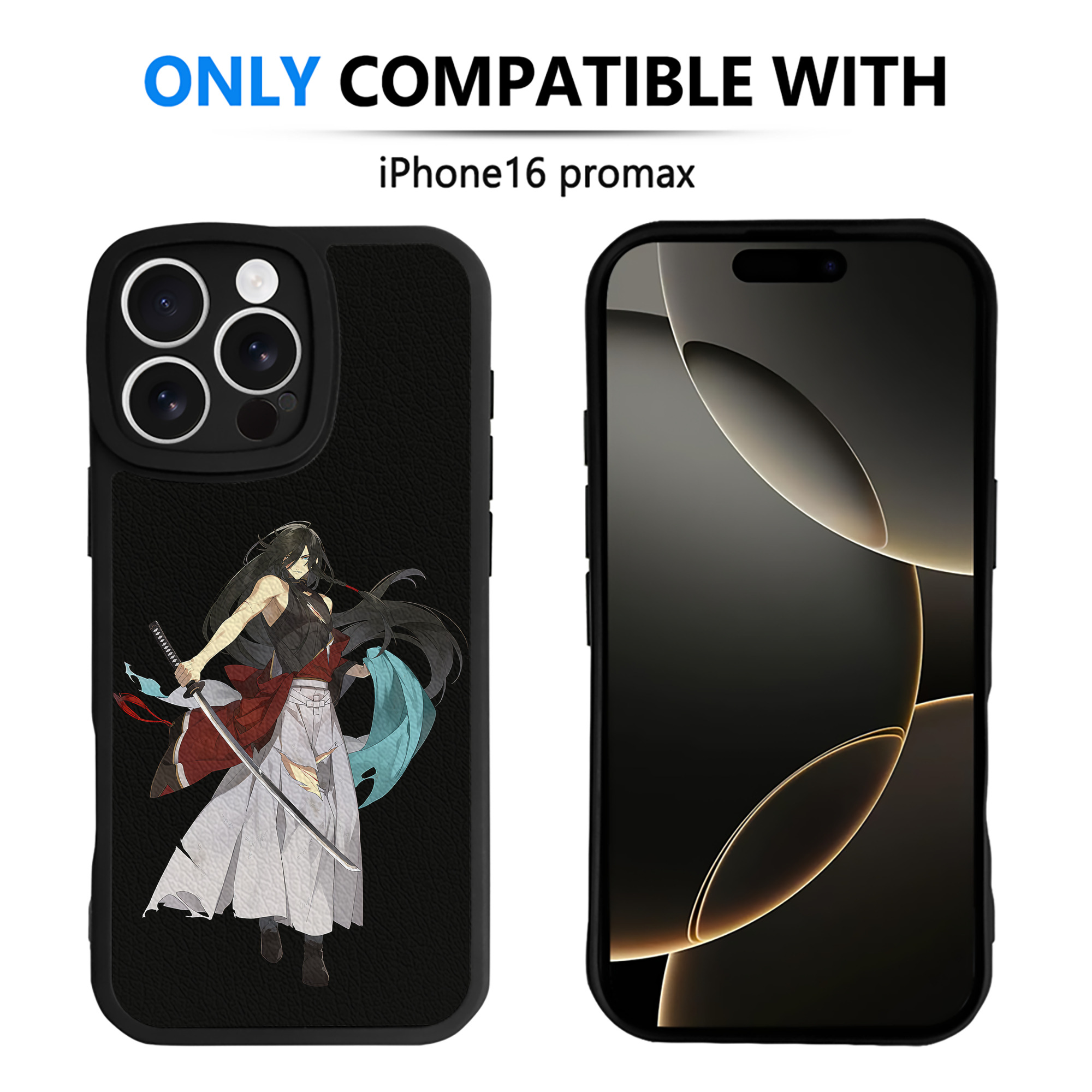（画像用） 刀剣乱舞 Touken Ranbu 【iPhone 16シリーズ対応】シリコンスマホケース（レザー調） 材質：シリコン
